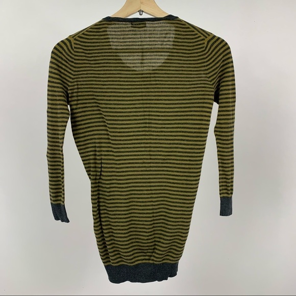 WALLACE J Crew Striped High tide Henley # 42521 - Picture 6 of 8